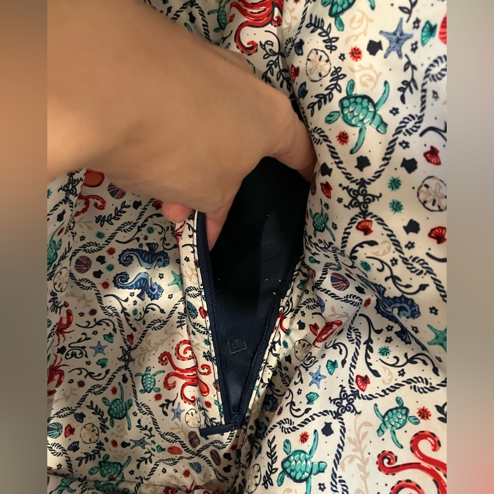 NWT Vera Bradley Front Pocket Straw Tote bag - Picture 6 of 9